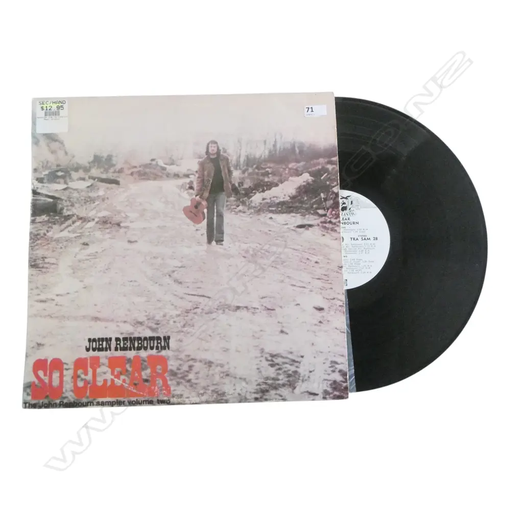 JOHN RENBOURN 'SO CLEAR' SAMPLER VOL 2 TRA-SAN28 Image 1++